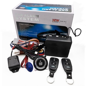 CARQSENG RKE Remote Starter Push Start/Stop Automatic Arm <strong>Disarm</strong> Vibration <strong>Alarm</strong> Remote Trunk Release Anti-Hijacking Function - Product Image 1