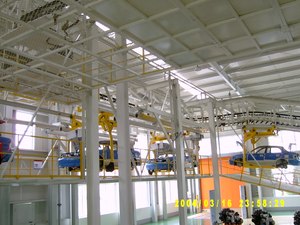 Jalur perakitan kendaraan energi baru otomatis, proses panggung akhir bersertifikasi ISO 380V/220V - Product Image 2