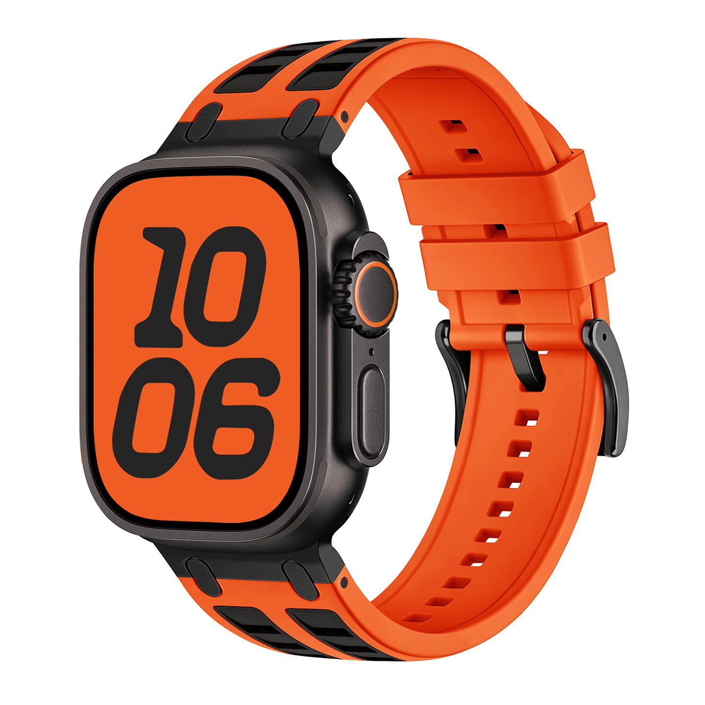 orange et noir