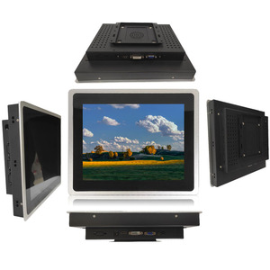 Monitor HDMI de 12,1 19 pulgadas con capacidad multipantalla Monitor de pantalla táctil DVI VGA con caja de metal Lcd integrado simultáneo - Product Image 1