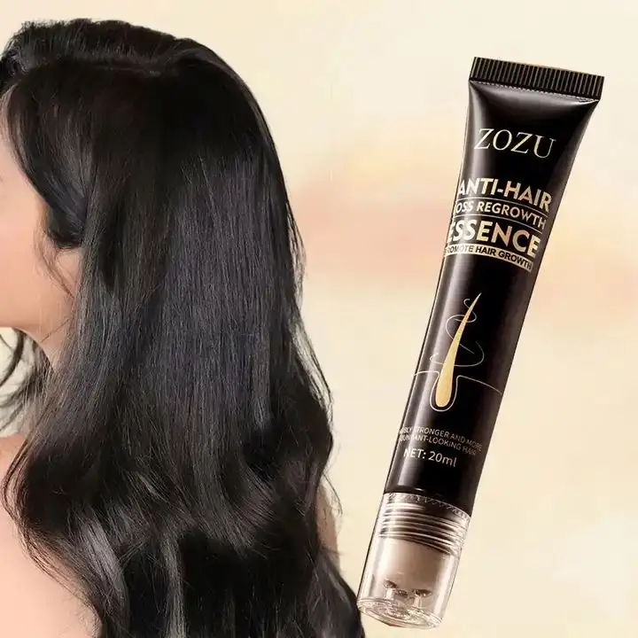 OEM ZOZU fábrica de tratamiento herbal personalizado para cabello Calvo Mejorar la regeneración del cabello Esencia de suero