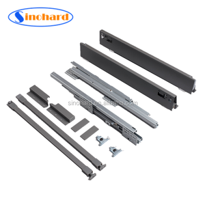 Lade Binnenste Lade Volledig Verlengde Metalen Doos Stille-Sluitende Dubbele Muur Zachte Sluitende Lade Schuif - Product Image 1