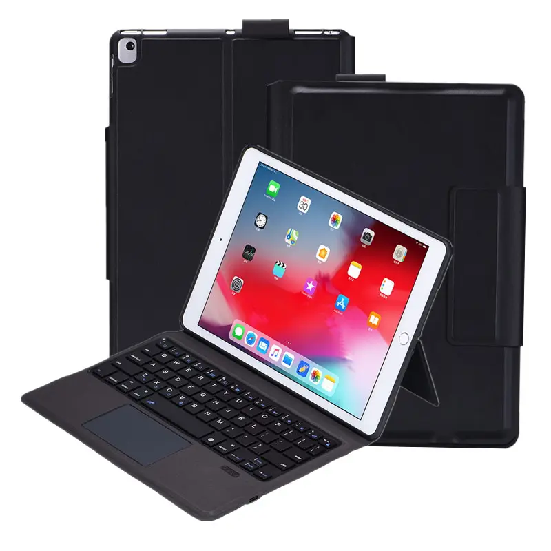 Hava 4 OEM dil klavye iPad kılıfı Pro 10.9 İnce Pu deri kılıf klavye ile Trackpad