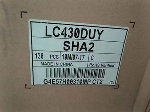Original New LC430DUY-SHA1 43 Inches Opencell LCD <strong>LED</strong> TV Screen Display Open Cell Panel for <strong>LG</strong> with T-Con Board - Product Image 3
