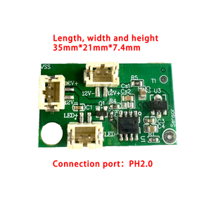 Módulo de interruptor de detección táctil DC12V Sensor táctil capacitivo LED Gradualmente brillante y gradualmente apagado del módulo emisor de luz - Product Image 2
