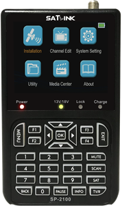 SATLINK SP-2100 HD Sat bulucu DVB S/S2 Satfinder MPEG-2/4 dijital uydu sinyal bulucu  ile 3.5 inç LCD WS 6906 WS-6933 5150 - Product Image 4