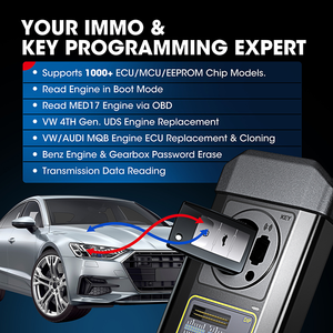Xprog 3 Launch X431 XPROG3 X PROG 3 Erweiterte Wegfahr sperre Schlüssel programmierer Schwarz OBD2 Maschine X-PRO3 funktioniert leistungs stark - Product Image 5