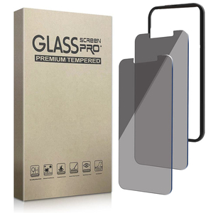 2/3パックHDプライバシーアンチスパイ携帯電話強化ガラススクリーンプロテクターforIphone 16 15 Pro Max with Easy Install Frame Kit - Product Image 6