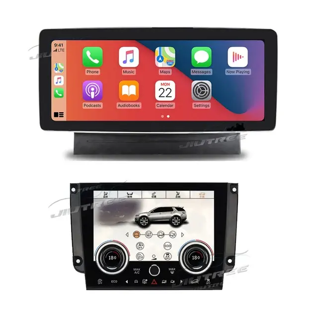 Radio de coche para Land Rover Discovery Sport L550 2015-2019 Android Auto estéreo reproductor Multimedia Carplay AC Panel aire acondicionado