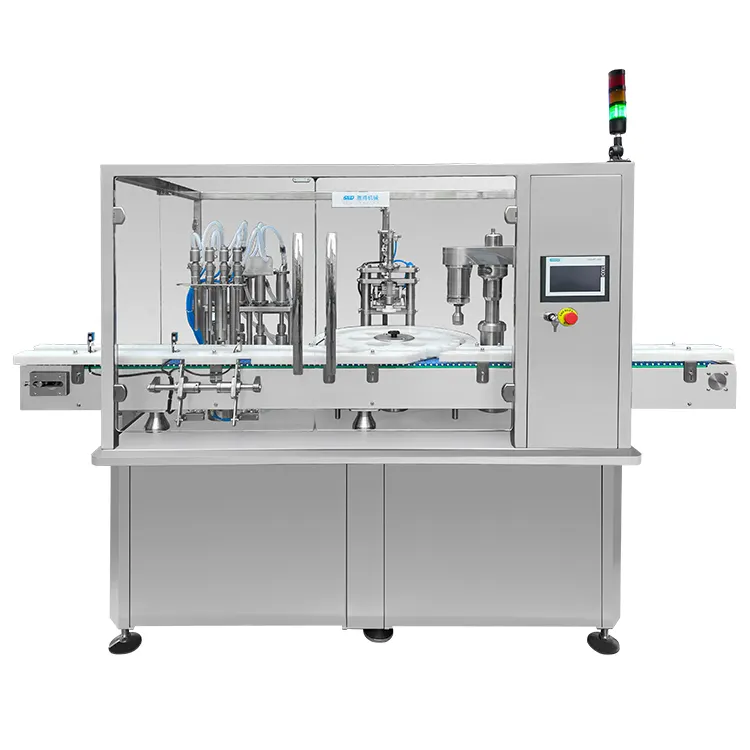 Machine de remplissage automatique de liquide buccal, appareil de remplissage cosmétique avec contrôle numérique
