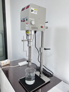 เครื่องผสมอิมัลซิไฟเออร์สำหรับ R & D ของเครื่องสำอางเครื่องผสมแรงเฉือนสูงแบบ Benchtop - Product Image 4