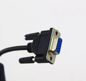 工厂可定制纯铜线VGA DB15至DB25 USB电缆聚氯乙烯护套编织屏蔽并行信号数据电脑打印机 - Product Image 1