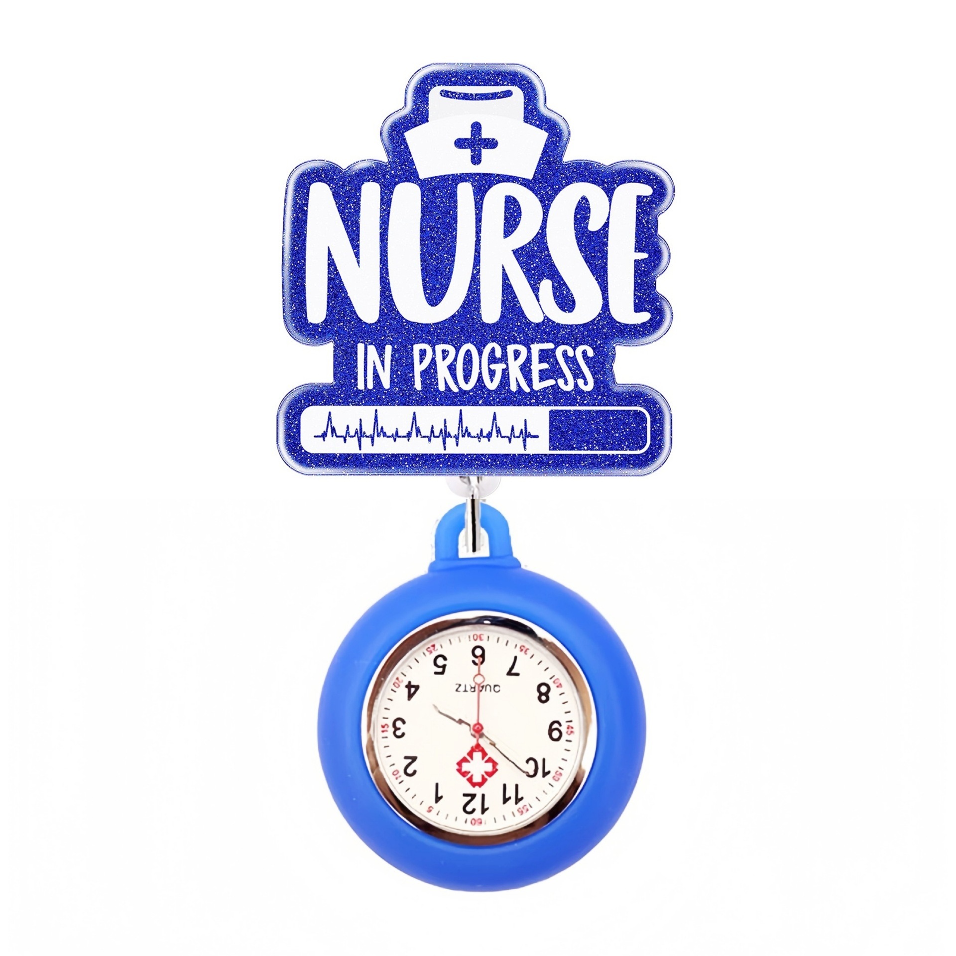 Orologio blu care blu medio