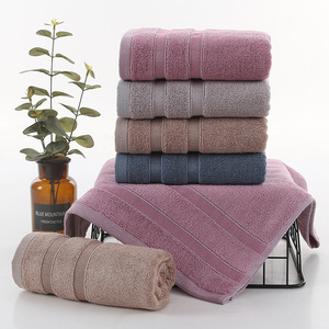 RTS 2 parça set lüks % 100% bambu pamuk otel banyo havlusu takımı - Product Image 4