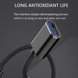 USB tipi C OTG naylon alüminyum USB 3.1 tip c dişi USB 2.0 erkek veri kablosu akıllı telefonlar için - Product Image 5