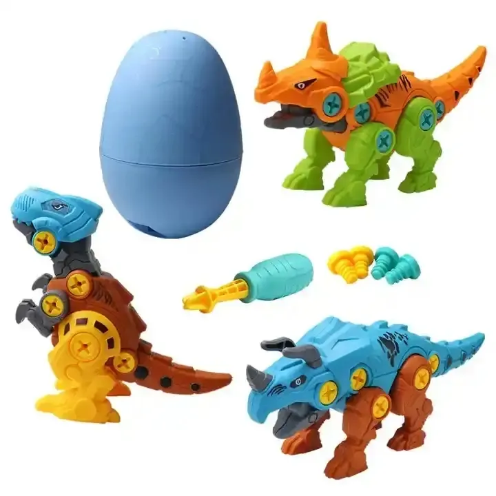 DIY Disassemble Dinosaur Egg Hatching Eggs Dinosaur Toys For Kids Magic Egg that Hatch Dinosaurs Toy