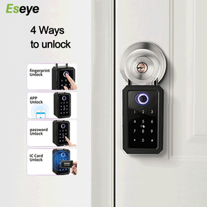 Metal akıllı mini küçük duvara monte anahtar güvenli TTlock app şifreli kilit anahtar saklama kilidi kutusu - Product Image 5