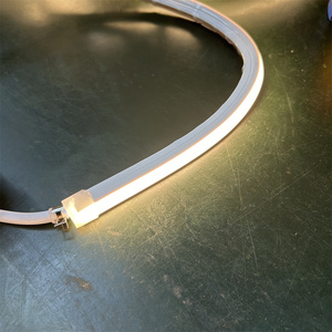 Silikon 10x10mm düz cinta nen <span class=keywords><strong>flex</strong></span> 12v topparlayan neon ışıkları ile düşük fiyat Topsung aydınlatma