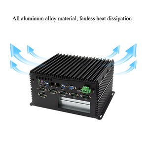 I5 12th Computadora integrada Mini PC 8G + 512G PC industrial sin ventilador Intel Auto PC pequeña Computadora industrial con ranura PCIE