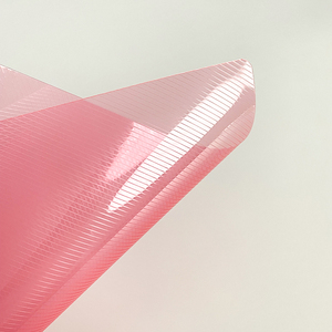 Recycled Plastic 0.6mm Polypropylene Plastic Twilled <strong>Striped</strong> Froted Matte PP Sheet for <strong>Notebook</strong> Cover - Product Image 5