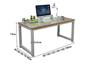 Diseño Simple de la computadora moderna escritorios de oficina mesa de ordenador con precio directo de fábrica - Product Image 6
