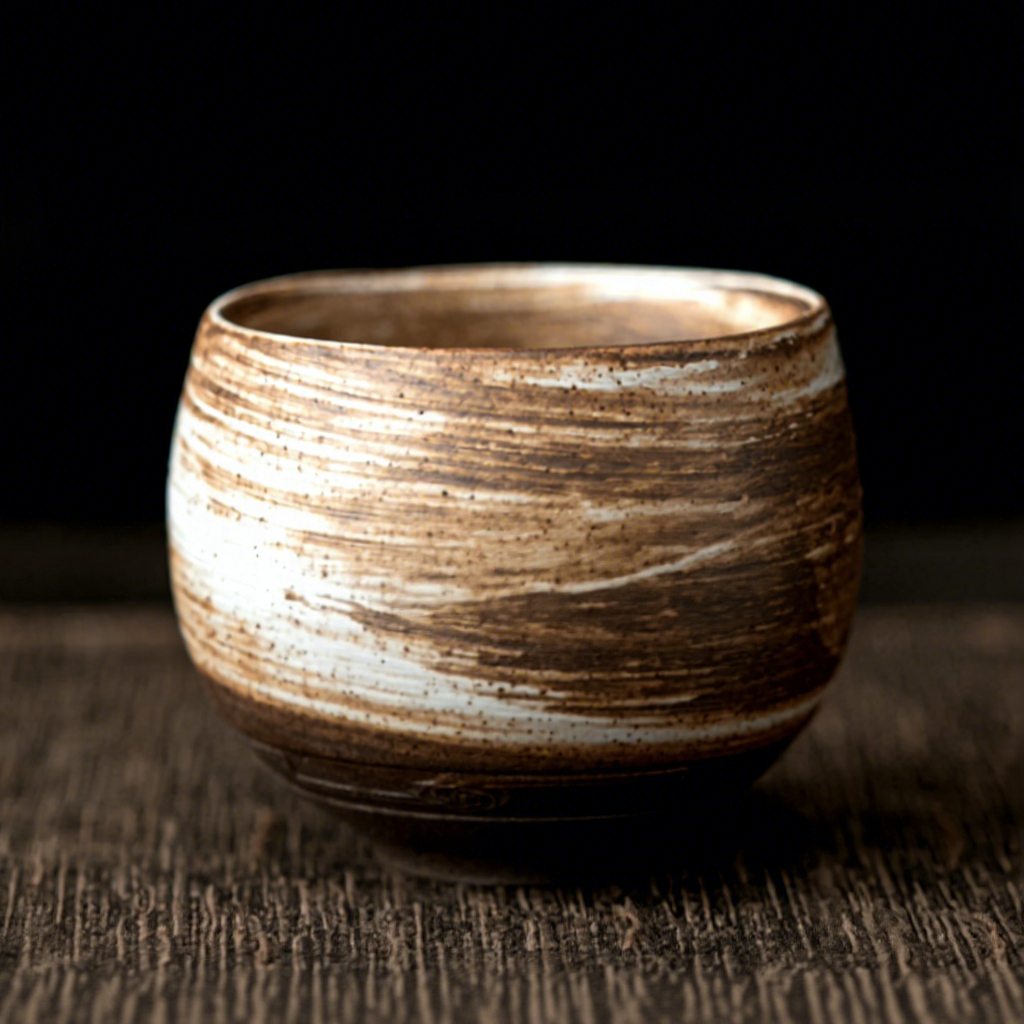 Ancient style jingdao cup (shadow white)