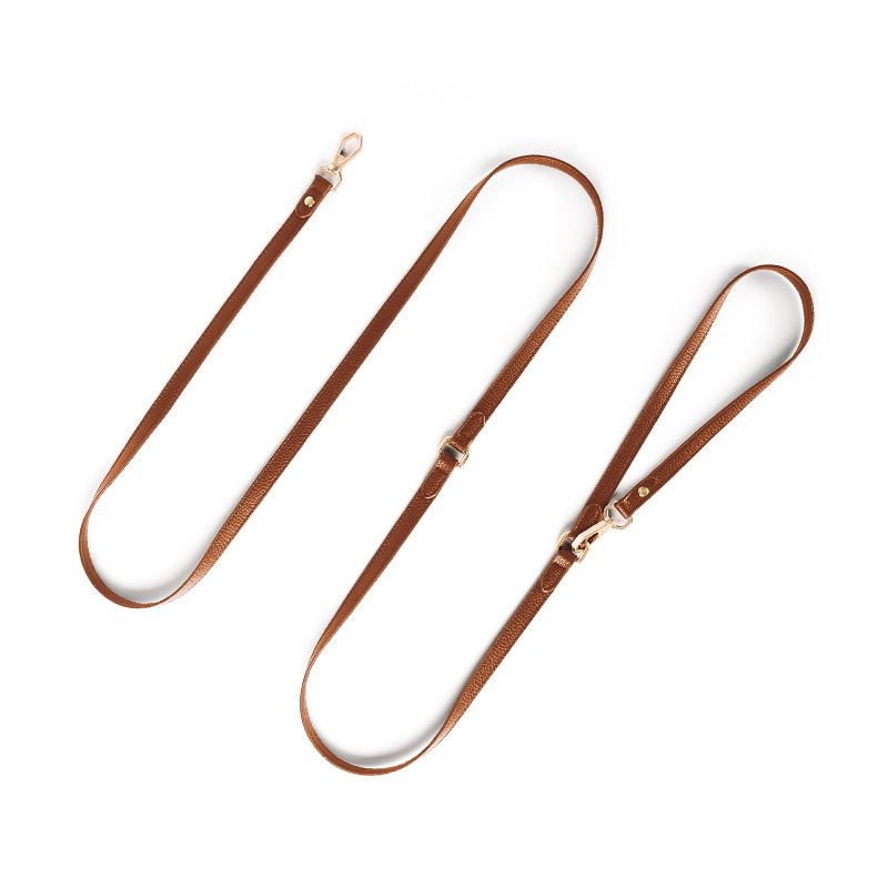 Multifunctional Leash Brown