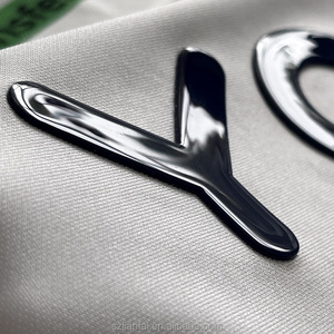 Tùy Chỉnh Kích Thước 3D Thạch Kết Thúc Silicone Cao Su Logo Vá Truyền Nhiệt Logo Cho Thể Thao Đồng Phục Quần Áo Trang Phục - Product Image 3