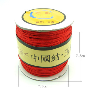 22Colors 140M DIY Nylon Cord Thread Chinese Knot Macrame Cord Bracelet Braided <strong>String</strong> DIY Tassels Making Beading <strong>String</strong> Threads - Product Image 3