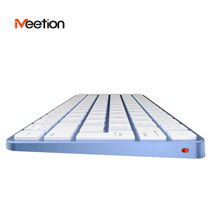 Meetion Ikey K210 Conexión de modo dual Teclado inalámbrico USB Bluetooth para iMac Laptop Computer Tablet-Multi-System Recargable