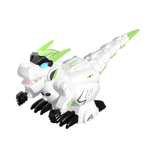 2.4g konuşmak interaktif ses ışık uzaktan kumanda yürüyüş Led Rc dinozor Robot oyuncak sallamak kafa ve kuyruk fonksiyonu ile - Product Image 2