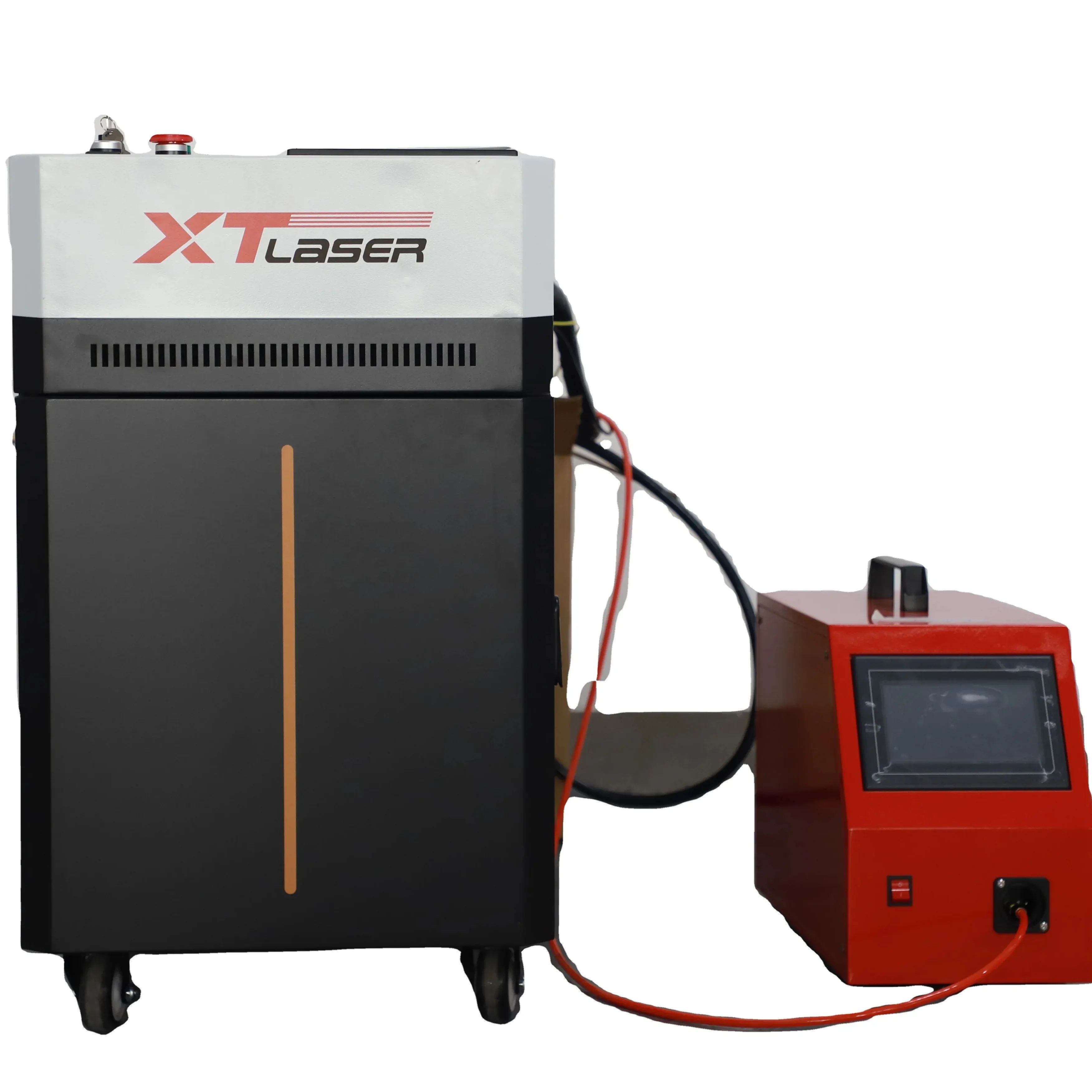 Machine de soudage laser à fibre portable Raycus RECI 1500W 2000W 3000W pour le nettoyage de découpe de métaux