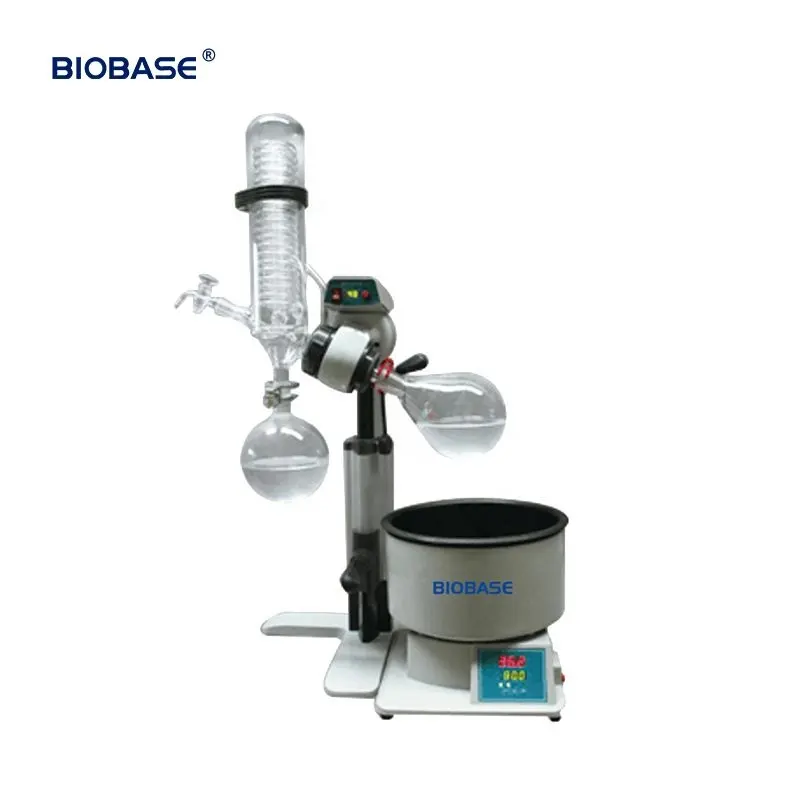 BIOBASE Chine Évaporateur Rotatif Mini 1L Capacité Table Top Évaporateur Rotatif Fabrication pour Laboratoire et Hôpital