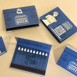Archibald son tasarım Mini maç ambalaj özel marka boş maç kağıt kart kutusu 10 adet sigara emniyet kibriti dış ambalaj - Product Image 3