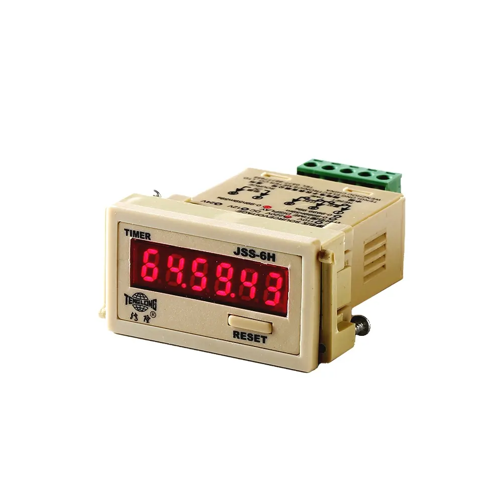 JSS-6H 5H digitaler akkumulativer Timer-Stunden zähler