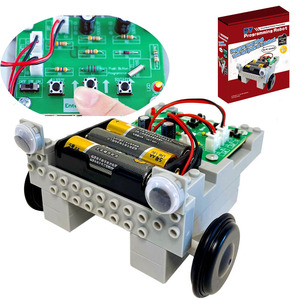 DIY eğitim bilimi stem oyuncaklar kodlama robot programlanabilir akıllı eğitim robotu çocuklar için