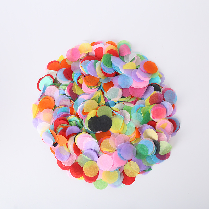 colorful Colored small discs, 1.5-2 cm