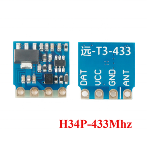 5pcs H34P 433Mhz 315mhz <strong>RF</strong> <strong>Transmitter</strong> Module Transmission Wireless Remote Control <strong>Long</strong> Distance 1000m Transmission ASK/OOK