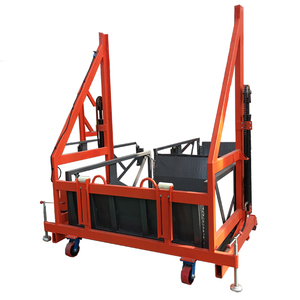 Plataforma de carga de gran capacidad, 2000Kg, para manejo de materiales, rampas de carga con freno - Product Image 6