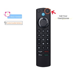 Alexa yangın TV Pro 4K için yedek G25N8L uzaktan kumanda yeni ABS plastik 4 düğmeli ses uzaktan Alexa entegrasyonu ile - Product Image 1