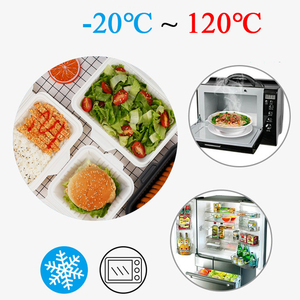 600ml Cpla Togo Box Food Plastic Custom Logo Clamshell Takeout Packing Box for Food Disposal Biodegradable Lunch Boxes - Product Image 4