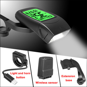 <strong>Wireless</strong> Waterproof Bicycle <strong>Computer</strong> Multifunctional Bike <strong>Computer</strong> With Light Horn Large Screen <strong>Cycle</strong> <strong>Computer</strong> - Product Image 2