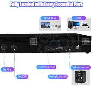 ओम पंडोरा 22-इंच पोर्टेबल आर्केड गेम कंसोल 35000 गेम lcd स्क्रीन वीडियो रेट्रो मनोरंजन के लिए - Product Image 5