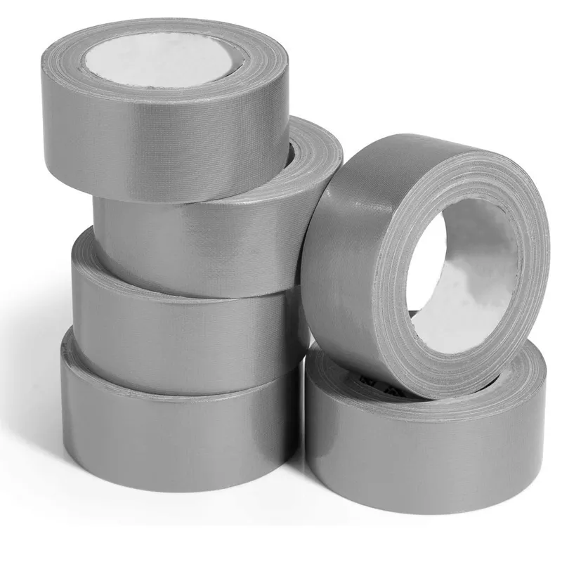 High Quality Adhesive Silver Heavy Duty Synthetic Rubber Decorative Waterproof Cloth Duct Tape Air Conditioner Duct Tape Pipe