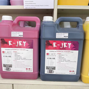 Flex印刷油墨Konica 512I /1024 14PL 35PL 42PL基于溶剂的兼容防水喷墨打印机墨水用于喷墨打印机 - Product Image 1