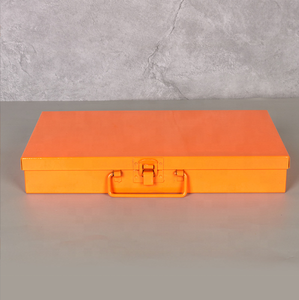 工厂用金属便携式高品质小铁储物盒工具箱 - Product Image 3