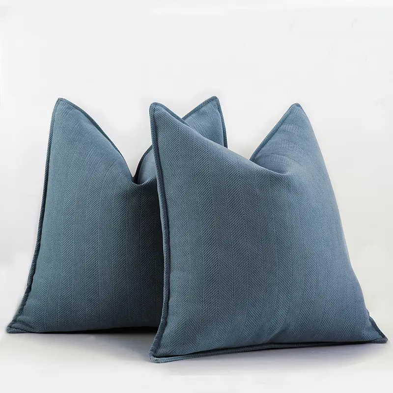 Dekoratif yumuşak ve lüks kanepe yastık atmak yastık örtüsü şönil kanepe oturma odası kanepe yatak için minder örtüsü