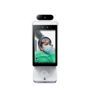 RA08T-A HFSecurity smart voice multi lingua Facial Fingerprint QR alcol test per ufficio scuola con software pronto - Product Image 1