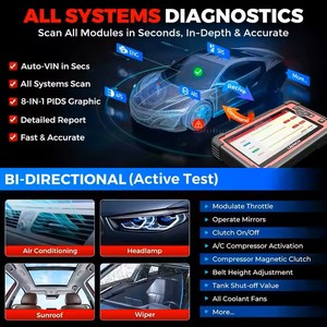 Auto <strong>OBD</strong>/OBD2 <strong>Code</strong> <strong>Reader</strong> <strong>Scanner</strong> 35+ Reset Service Full System Car Diagnostic Tools 2 Year Free Update New - Product Image 2
