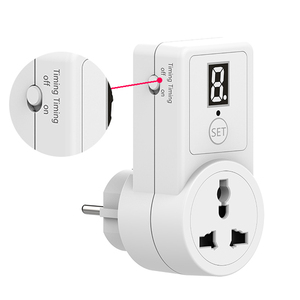 Digitale Countdown-Timer Schalter Universelle Buchse Plug-in Zeit Control Telefon Batterie Elektrische auto ladung Elektrische EU Stecker 10A - Product Image 4